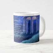 姉妹の兄弟のための専門マグカップ! ジャンボコーヒーマグカップ (正面右)