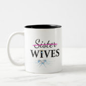 姉妹の妻は割れない ツートーンマグカップ (左)