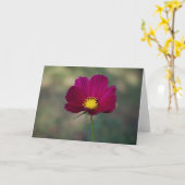 姉妹の完全な花 カード (黄色い花)