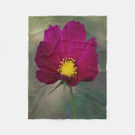 姉妹の完全な花 フリースブランケット