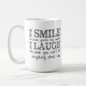 姉妹の引用文のコーヒー・マグ コーヒーマグカップ (左)