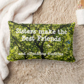 姉妹の引用文の装飾用クッション ランバークッション (ブランケット)