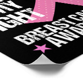 姉妹の戦いは私の戦い乳がん認識度 ポスター (角)