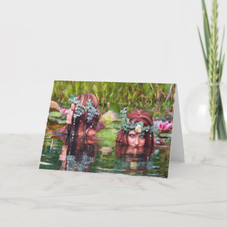 姉妹の挨拶状 カード