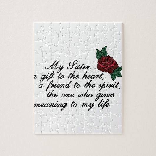 姉妹の発言 ジグソーパズル (縦)