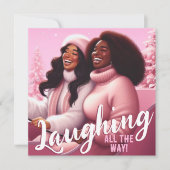 姉妹の笑顔の祭典 パステルピンク シーズンカード (正面)