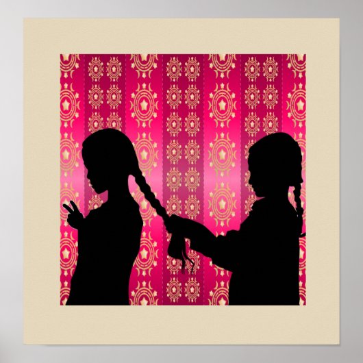 姉妹の組み合わせ ポスター (正面)