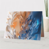 姉妹の誕生日に特別なメッセージを。美しく折られたグリーティングカードで、誕生日を祝いましょう。カスタ カード (裏面)