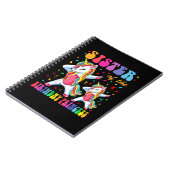 姉妹の誕生日プリンセスガールダビングユニコ ノートブック (左側)