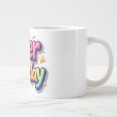 姉妹の誕生日虹色バブルギフト 妹へ ジャンボコーヒーマグカップ (右)