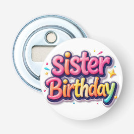 姉妹の誕生日虹色バブルギフト 妹へ 栓抜き
