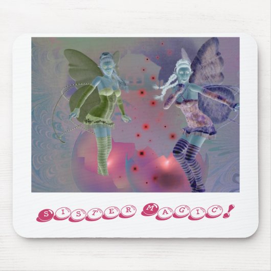 姉妹の魔法! マウスパッド (正面)