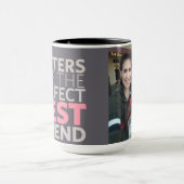 姉妹のZazz_It著カスタムな写真のゲームのマグ15ozのマグ マグカップ (中央)