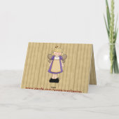 姉妹はあなたは天使メッセージカード感謝していしています サンキューカード (裏面)