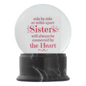 姉妹はいつもハート スノーグローブ (正面)