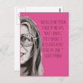 姉妹はがき – グロリア ポストカード (正面/裏面)