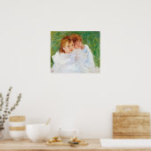 姉妹はメアリー・スティーブンソン・カッサット ポスター (キッチン)