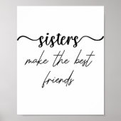 姉妹は友達最高のだ ポスター (正面)