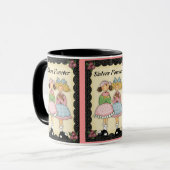 姉妹は永久に襲います マグカップ (正面左)