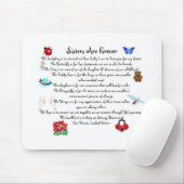 姉妹は永久に詩です マウスパッド (マウス)