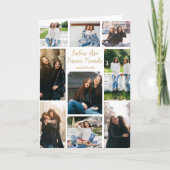 姉妹は永遠の友達 フォト コラージュ オーダーメイド カード (正面)