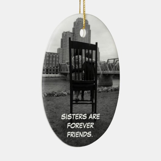 姉妹は永遠の友 セラミックオーナメント (右)