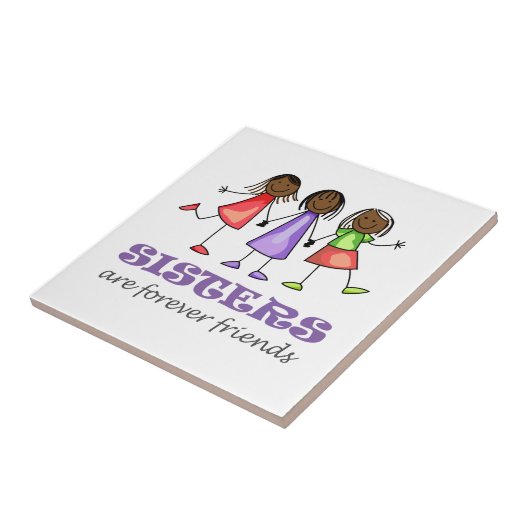 姉妹は永遠の友 タイル (側面)