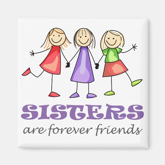 姉妹は永遠 マグネット (正面)