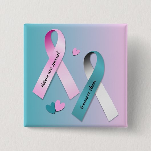 姉妹は特別です 缶バッジ (正面)