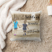 姉妹は神からのギフトです クッション (ブランケット)