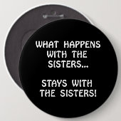 姉妹は起こります 缶バッジ (正面&裏面)