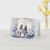 姉妹は違う同じ庭の花だ カード (黄色い花)