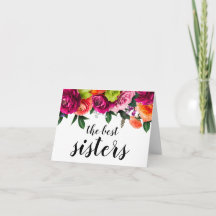 姉妹へのフローラ告知