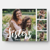 姉妹カスタマイズ写真コラージプラーク フォトプラーク (正面)