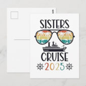 姉妹クルーズ2025 家族お揃い旅行 ポストカード (正面/裏面)