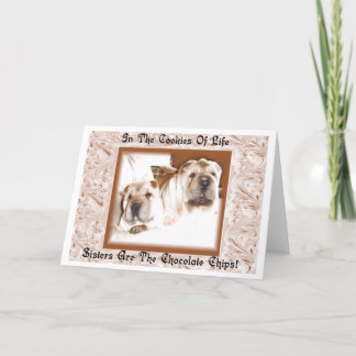 姉妹グリーティングカード カード