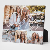 姉妹スクリプトオーバーレイ、複数フォトグリッドトレンディー フォトプラーク (側面)