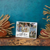 姉妹スクリプト |フォトコラージュの姉妹 フォトプラーク (側面)