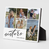 姉妹スクリプト |フォトコラージュの姉妹 フォトプラーク (側面)