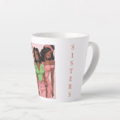 姉妹ソロリティ姉妹フォーエバーマグ カフェラテマグ (右アングル)