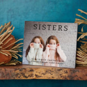 姉妹ディクショナリ定義おもしろい フォトプラーク (側面)