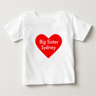 姉妹ドレス 名前を入れてオリジナルに ベビーTシャツ