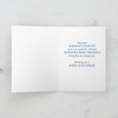 姉妹ハヌカーは青い（ユダヤ教）メノラーを望みます シーズンカード (内部)