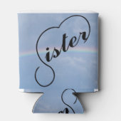 姉妹ハートと虹 缶クーラー (裏面)