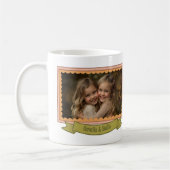 姉妹ハートタッチ&感傷的コーヒーマグ コーヒーマグカップ (左)