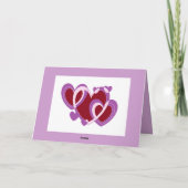 姉妹バレンタインデーカード シーズンカード (裏面)