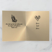 姉妹パーソナライズされた用クリスチャン誕生日カード カード (内部)