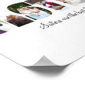 姉妹フォトコラージュのポスター ポスター (角)