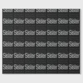 姉妹並外 ラッピングペーパー (フラット)