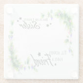 姉妹写真クッション ガラスコースター (裏面)